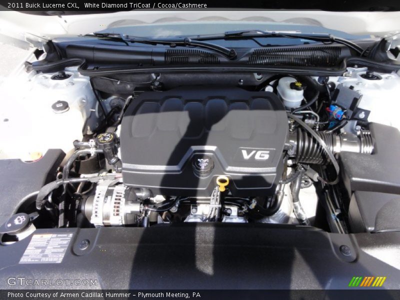 White Diamond TriCoat / Cocoa/Cashmere 2011 Buick Lucerne CXL