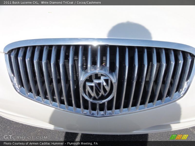White Diamond TriCoat / Cocoa/Cashmere 2011 Buick Lucerne CXL