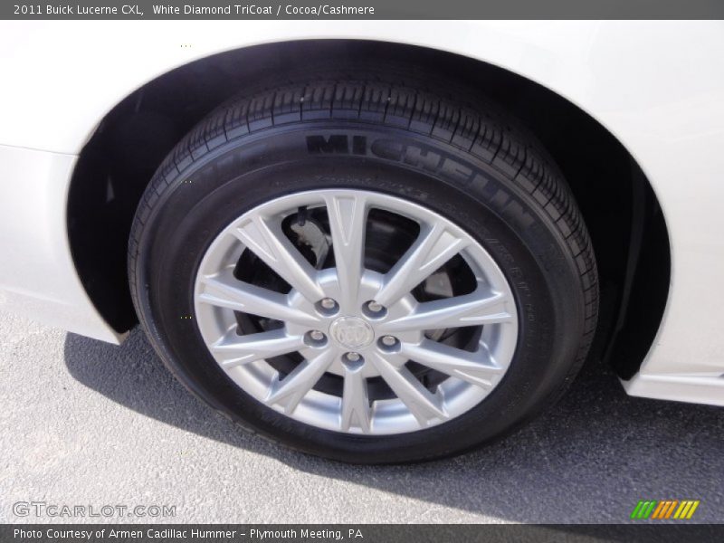 White Diamond TriCoat / Cocoa/Cashmere 2011 Buick Lucerne CXL