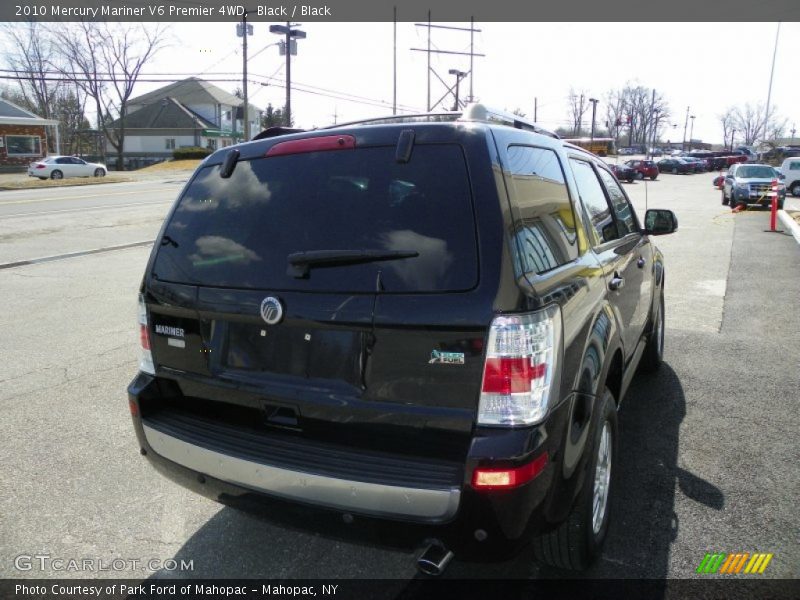 Black / Black 2010 Mercury Mariner V6 Premier 4WD