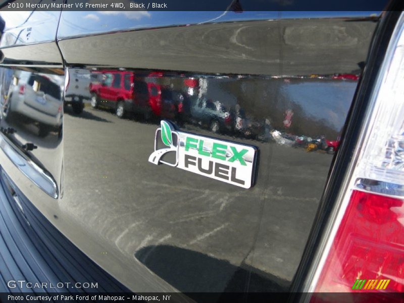 Black / Black 2010 Mercury Mariner V6 Premier 4WD