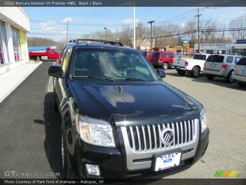 Black / Black 2010 Mercury Mariner V6 Premier 4WD