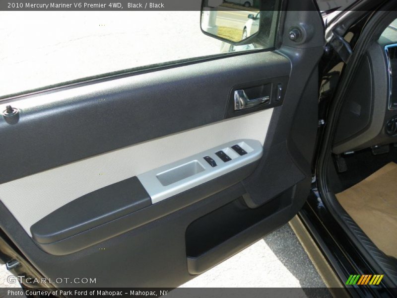 Black / Black 2010 Mercury Mariner V6 Premier 4WD