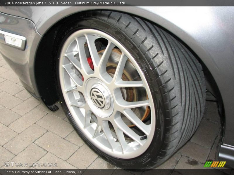 Platinum Grey Metallic / Black 2004 Volkswagen Jetta GLS 1.8T Sedan