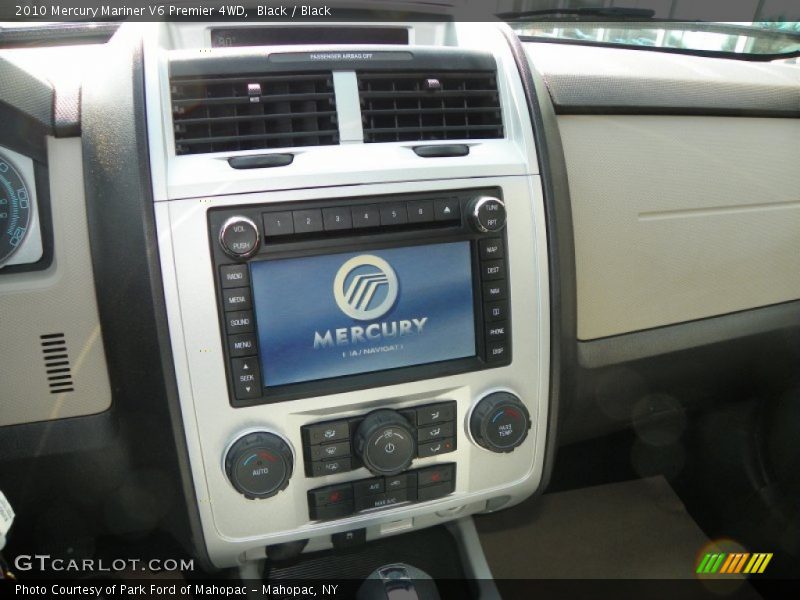 Black / Black 2010 Mercury Mariner V6 Premier 4WD