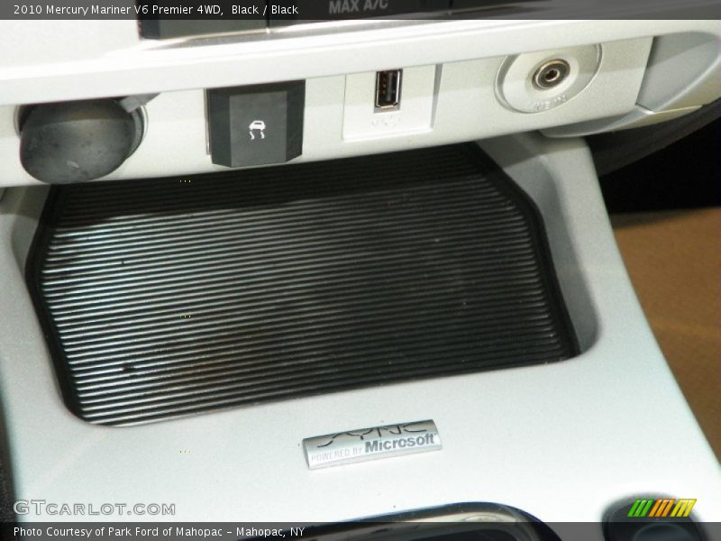 Black / Black 2010 Mercury Mariner V6 Premier 4WD
