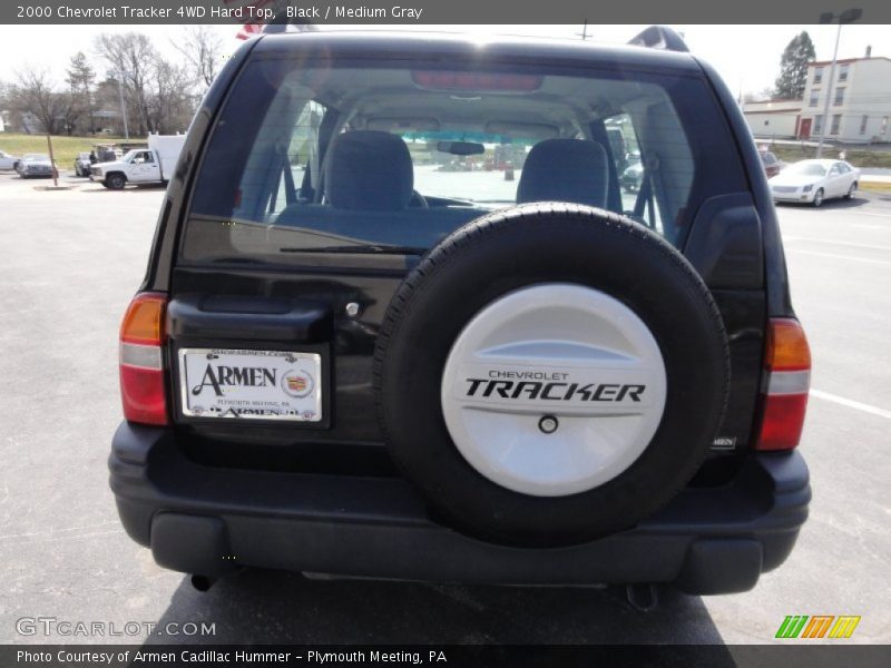 Black / Medium Gray 2000 Chevrolet Tracker 4WD Hard Top
