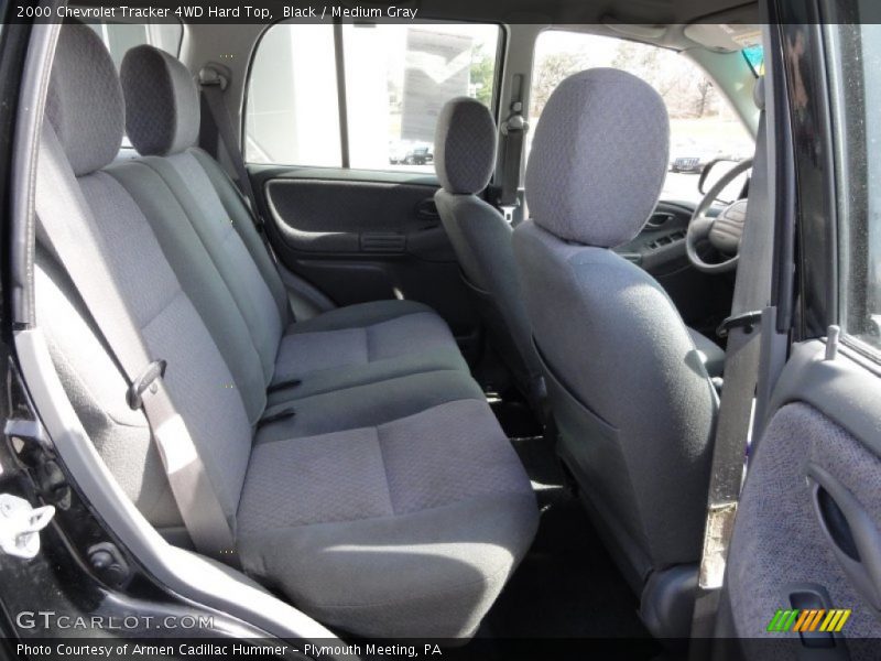 Black / Medium Gray 2000 Chevrolet Tracker 4WD Hard Top