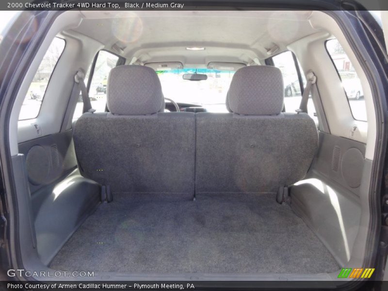 Black / Medium Gray 2000 Chevrolet Tracker 4WD Hard Top