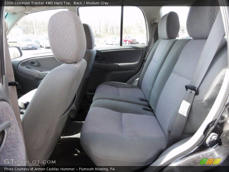 Black / Medium Gray 2000 Chevrolet Tracker 4WD Hard Top