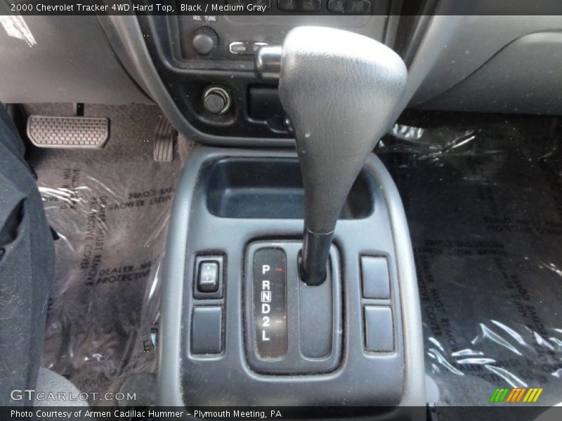 Black / Medium Gray 2000 Chevrolet Tracker 4WD Hard Top
