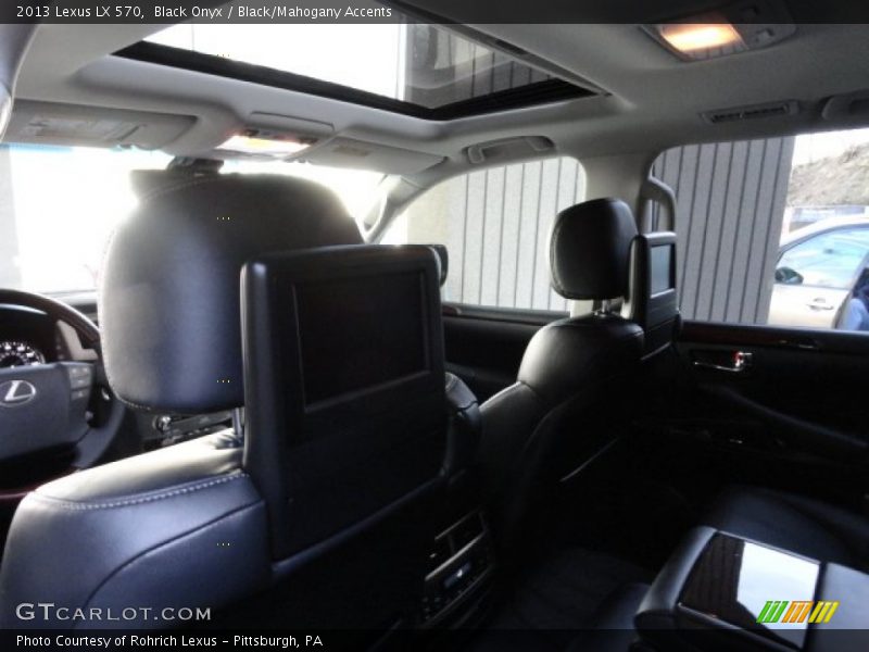 Black Onyx / Black/Mahogany Accents 2013 Lexus LX 570