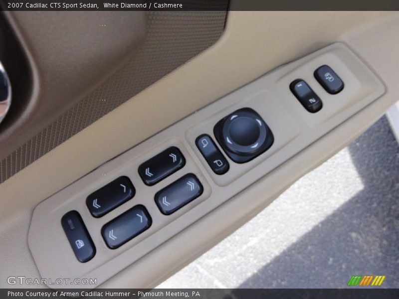 White Diamond / Cashmere 2007 Cadillac CTS Sport Sedan