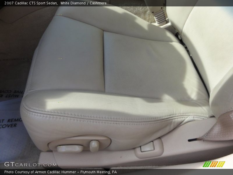 White Diamond / Cashmere 2007 Cadillac CTS Sport Sedan
