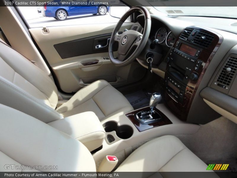 White Diamond / Cashmere 2007 Cadillac CTS Sport Sedan