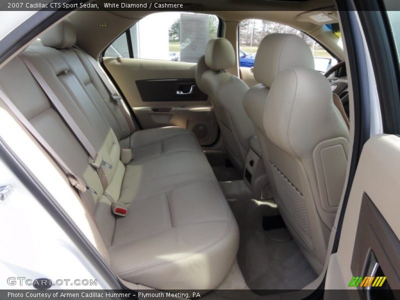 White Diamond / Cashmere 2007 Cadillac CTS Sport Sedan