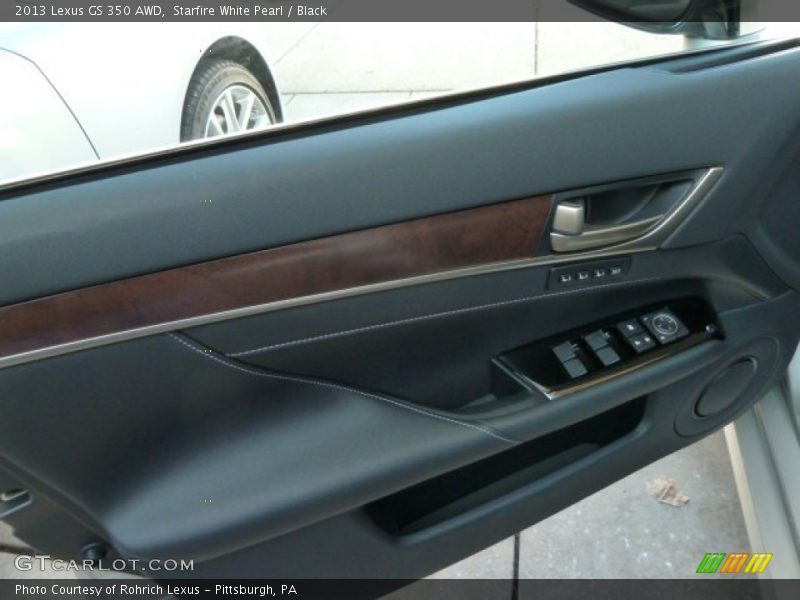Starfire White Pearl / Black 2013 Lexus GS 350 AWD