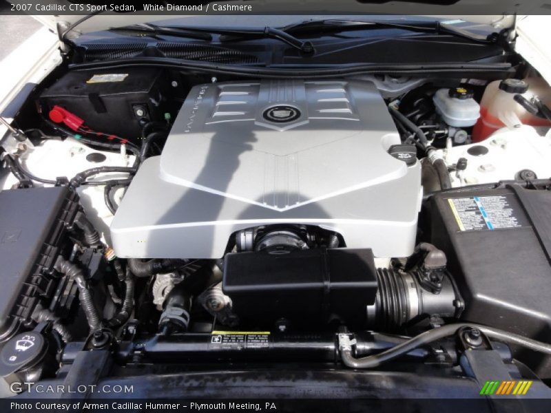 White Diamond / Cashmere 2007 Cadillac CTS Sport Sedan