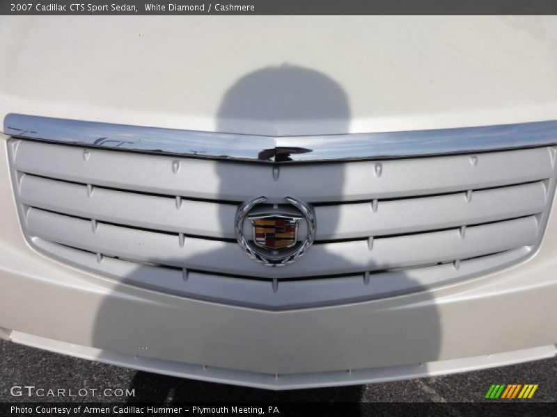White Diamond / Cashmere 2007 Cadillac CTS Sport Sedan