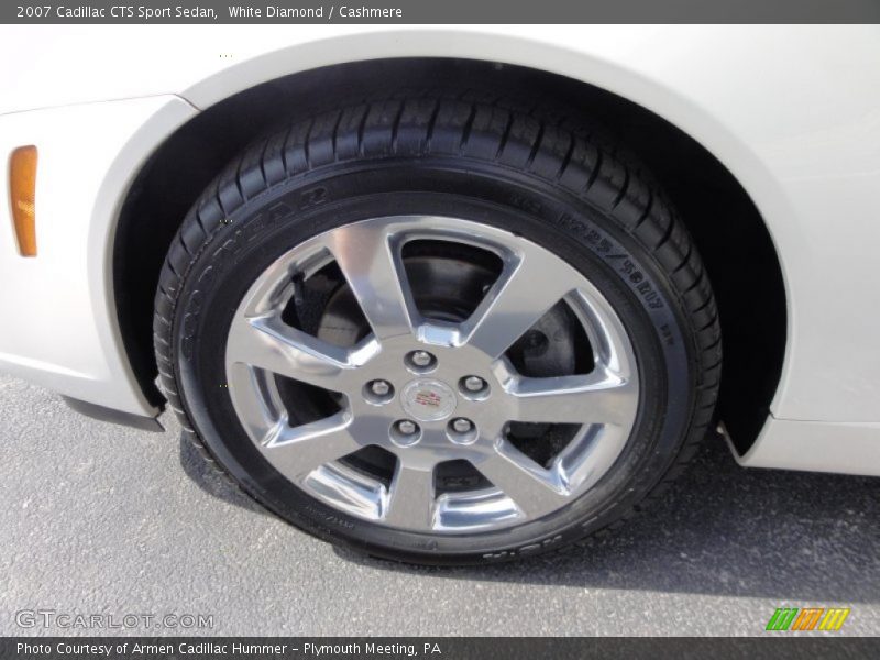 White Diamond / Cashmere 2007 Cadillac CTS Sport Sedan