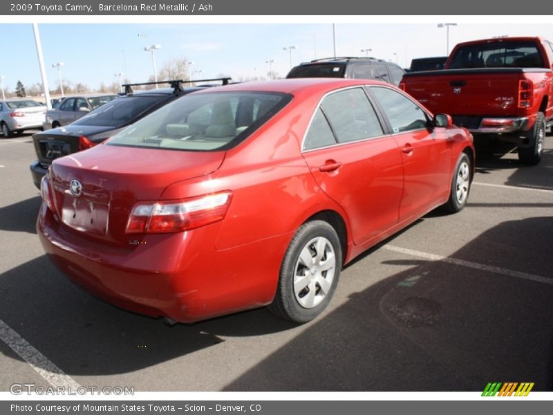 Barcelona Red Metallic / Ash 2009 Toyota Camry