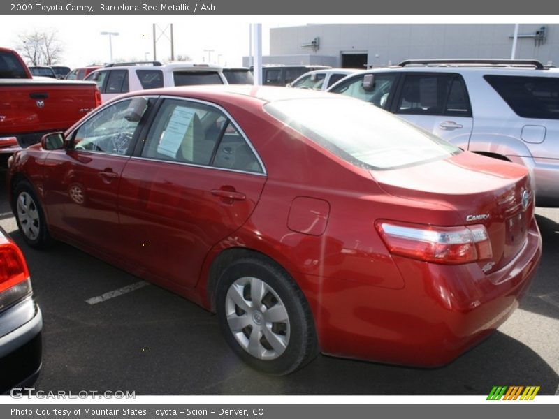 Barcelona Red Metallic / Ash 2009 Toyota Camry