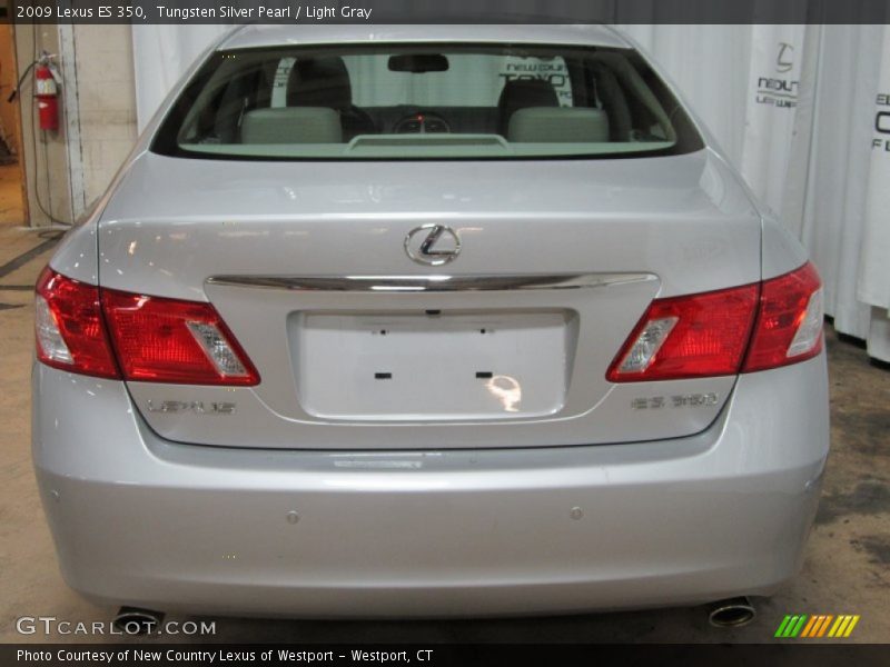 Tungsten Silver Pearl / Light Gray 2009 Lexus ES 350