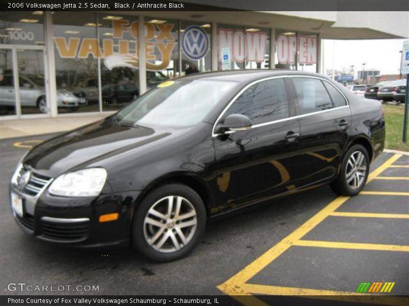 Black / Anthracite Black 2006 Volkswagen Jetta 2.5 Sedan