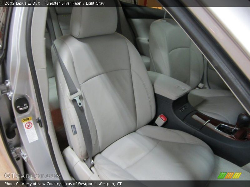 Tungsten Silver Pearl / Light Gray 2009 Lexus ES 350