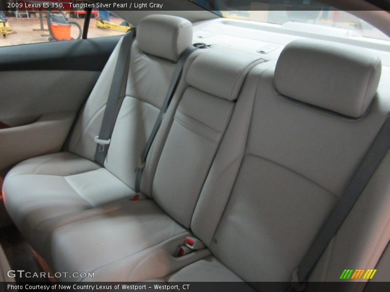 Tungsten Silver Pearl / Light Gray 2009 Lexus ES 350