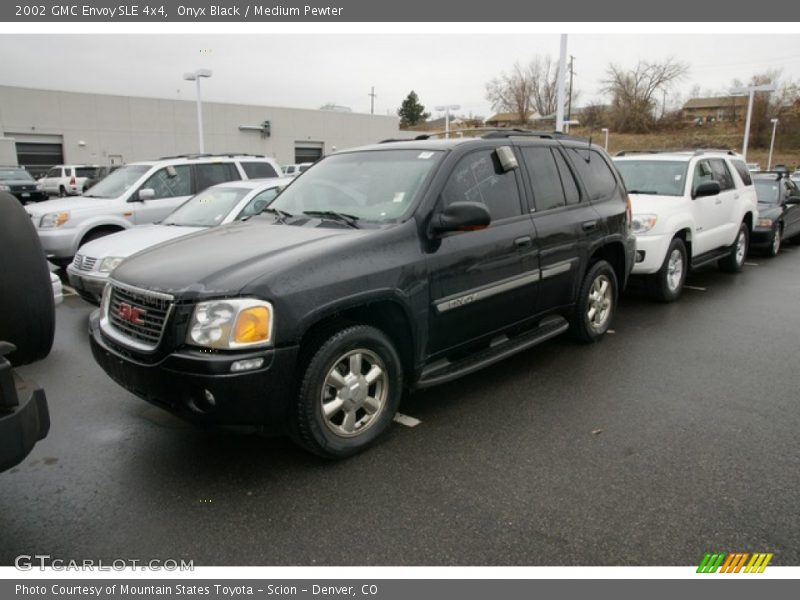 Onyx Black / Medium Pewter 2002 GMC Envoy SLE 4x4