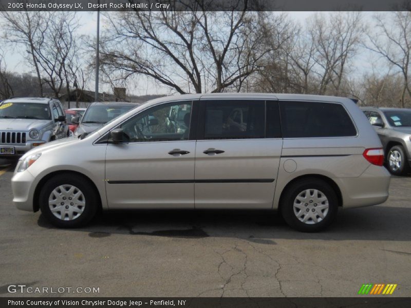 Desert Rock Metallic / Gray 2005 Honda Odyssey LX