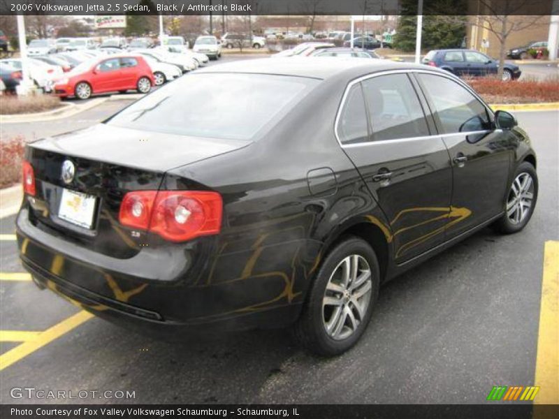 Black / Anthracite Black 2006 Volkswagen Jetta 2.5 Sedan