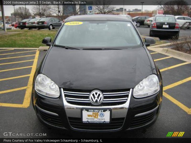 Black / Anthracite Black 2006 Volkswagen Jetta 2.5 Sedan