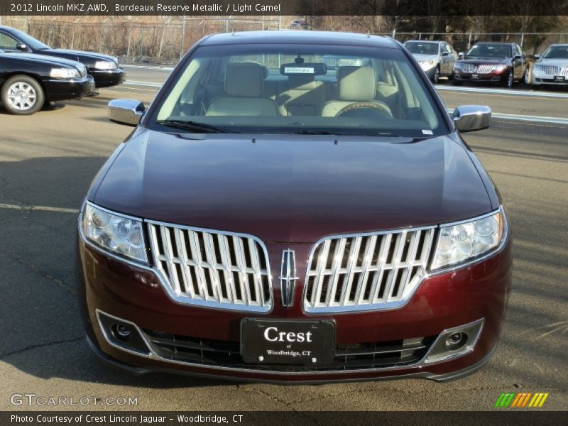 Bordeaux Reserve Metallic / Light Camel 2012 Lincoln MKZ AWD