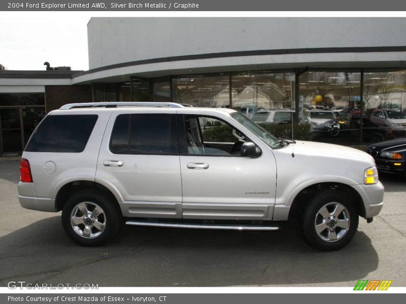 Silver Birch Metallic / Graphite 2004 Ford Explorer Limited AWD