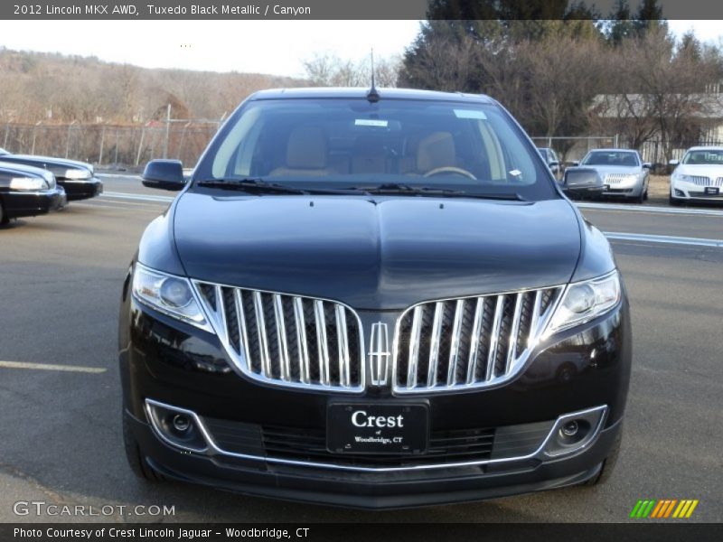 Tuxedo Black Metallic / Canyon 2012 Lincoln MKX AWD