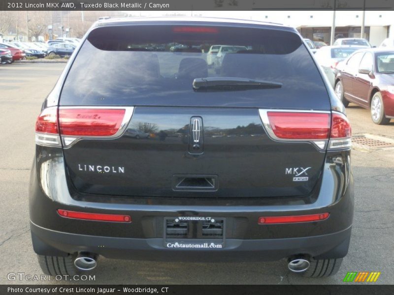 Tuxedo Black Metallic / Canyon 2012 Lincoln MKX AWD