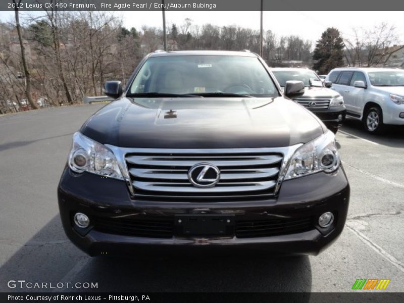 Fire Agate Pearl / Ecru/Auburn Bubinga 2012 Lexus GX 460 Premium