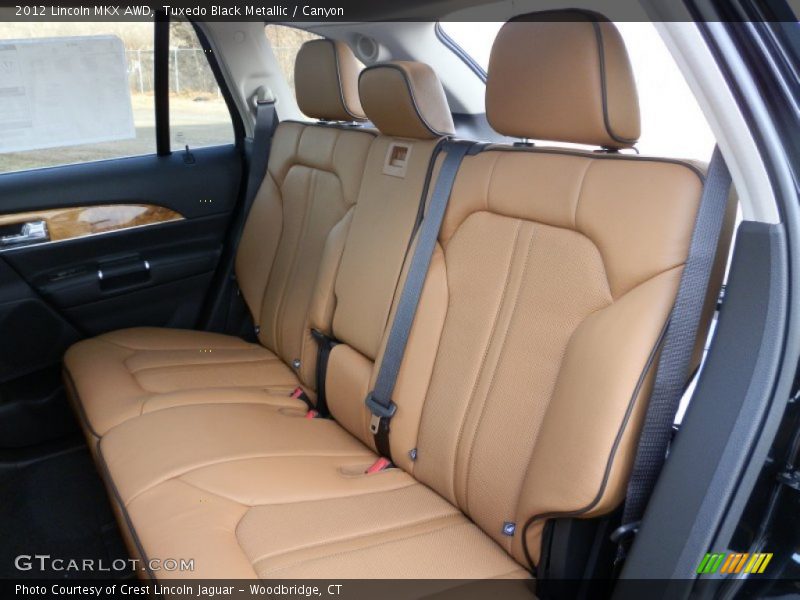 Tuxedo Black Metallic / Canyon 2012 Lincoln MKX AWD