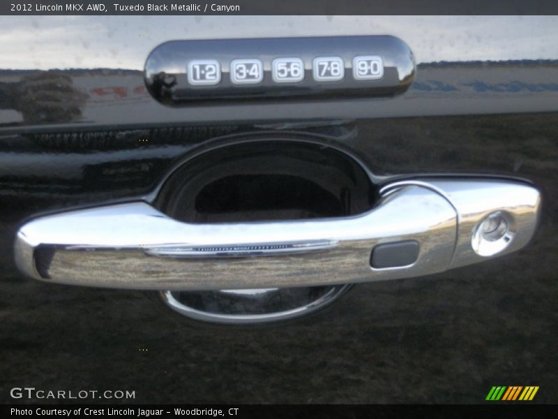 Tuxedo Black Metallic / Canyon 2012 Lincoln MKX AWD
