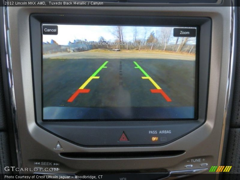 Tuxedo Black Metallic / Canyon 2012 Lincoln MKX AWD