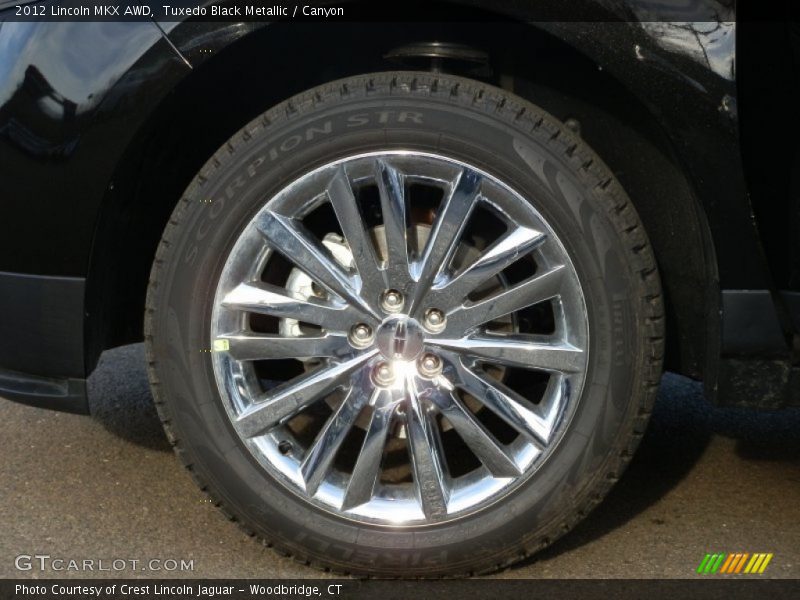Tuxedo Black Metallic / Canyon 2012 Lincoln MKX AWD