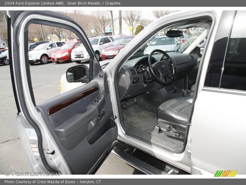Silver Birch Metallic / Graphite 2004 Ford Explorer Limited AWD
