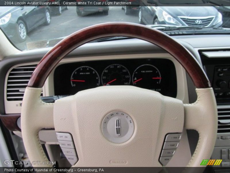 Ceramic White Tri Coat / Light Parchment 2004 Lincoln Aviator Luxury AWD