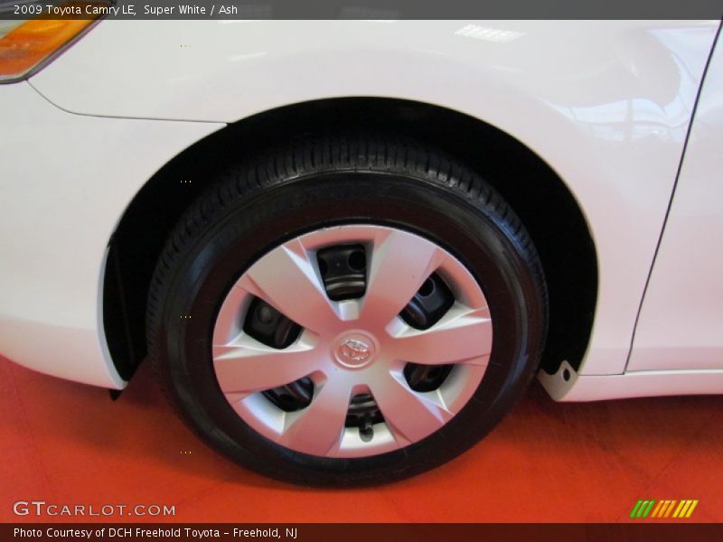 Super White / Ash 2009 Toyota Camry LE