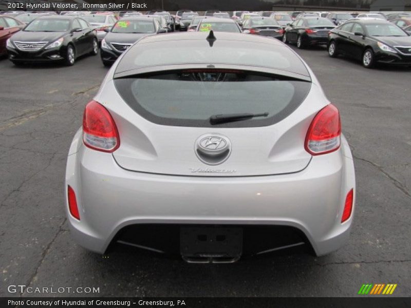 Ironman Silver / Black 2012 Hyundai Veloster