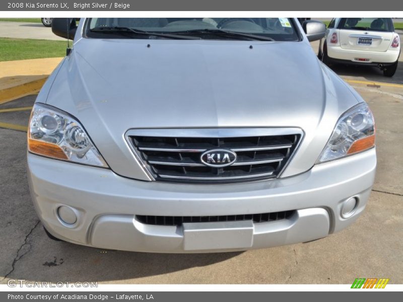 Bright Silver / Beige 2008 Kia Sorento LX