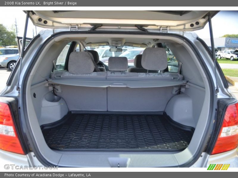 Bright Silver / Beige 2008 Kia Sorento LX