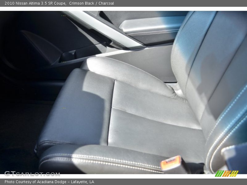 Crimson Black / Charcoal 2010 Nissan Altima 3.5 SR Coupe